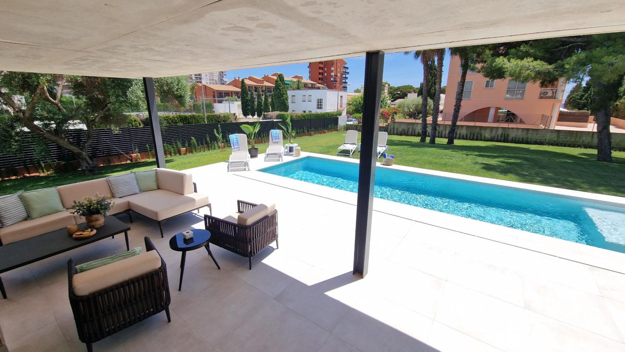 Exclusiva Villa, Lujo Y Descanso Беникасим Экстерьер фото